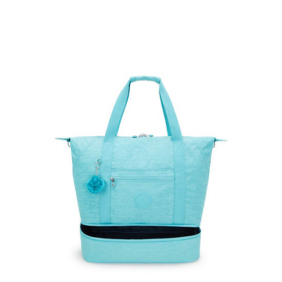 Art M Weekender Tote Bag, Deepest Aqua, large