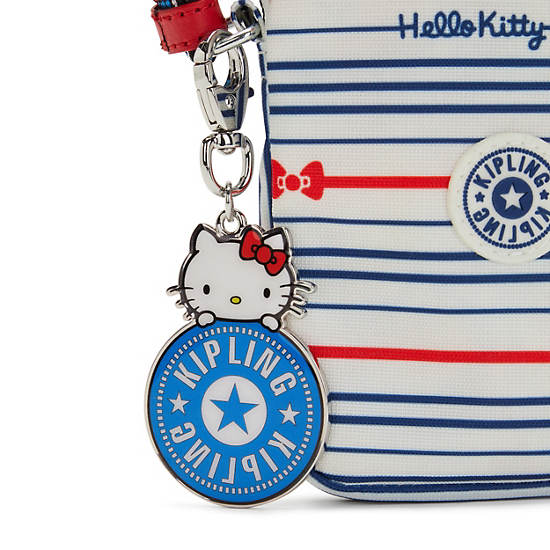 Hello Kitty Tally Printed Crossbody Phone Bag, Hello Kitty Stripe, large