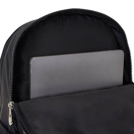 Delia Medium Backpack, Nocturnal Satin, large Delia Medium Backpack, Nocturnal Satin, large