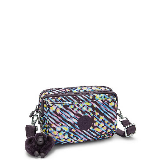 Abanu Multi Printed Convertible Crossbody Bag, Undersea Lights, large