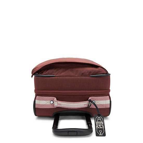 Spontaneous Small Rolling Luggage, Mahogany Block, large Spontaneous Small Rolling Luggage, Mahogany Block, large
