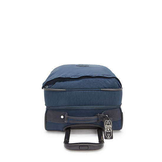 Spontaneous Small Rolling Luggage, Blue Bleu 2, large