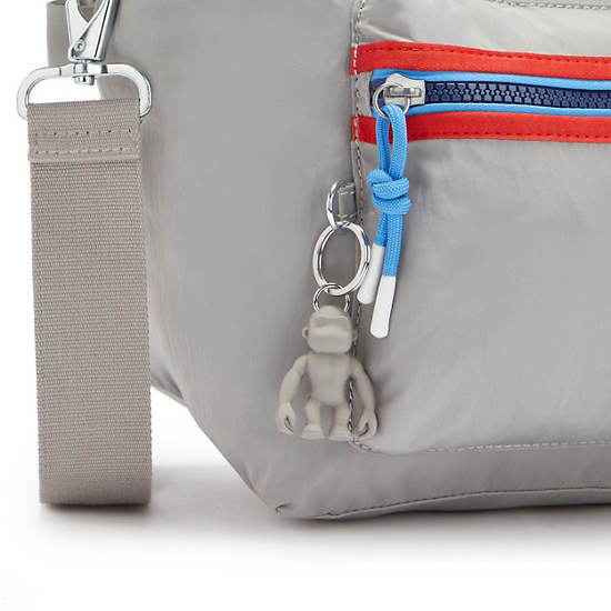 Art Mini Tote Bag, Grey Gris, large