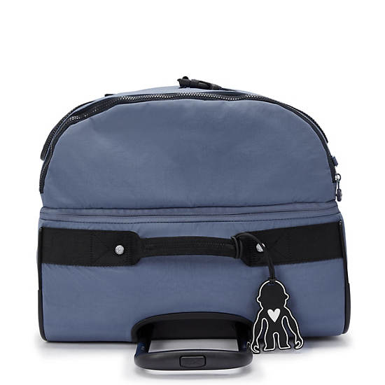 Aviana Large Rolling Duffle Bag, Blue Lover, large