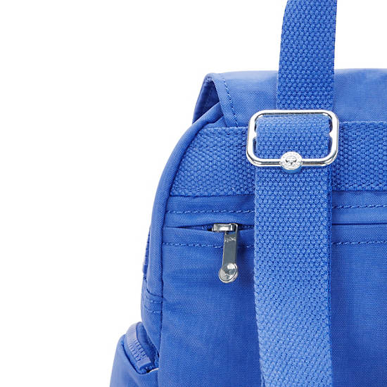 City Zip Mini Backpack, Havana Blue, large