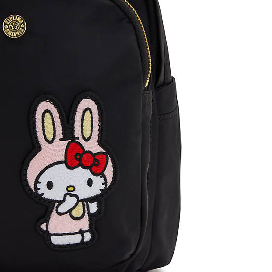 Hello Kitty Delia Mini Backpack, Rabbit Black, large