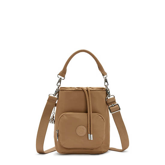 Kyla Shoulder Bag, Soft Almond, large