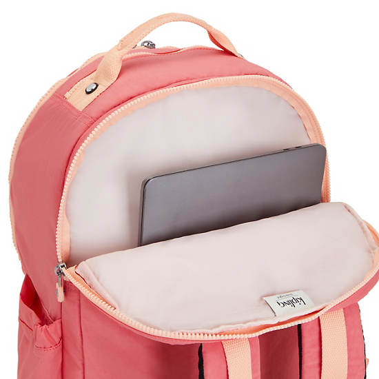 Seoul Extra Large 17" Laptop Backpack, Joyous Pink, large