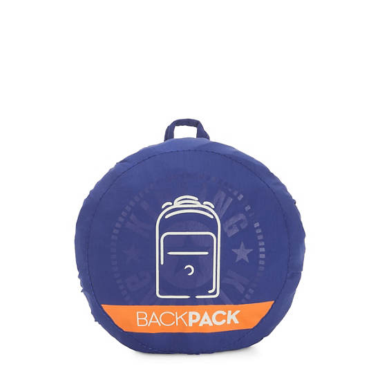 Backpack Foldable Large Backpack, Polar Blue, large