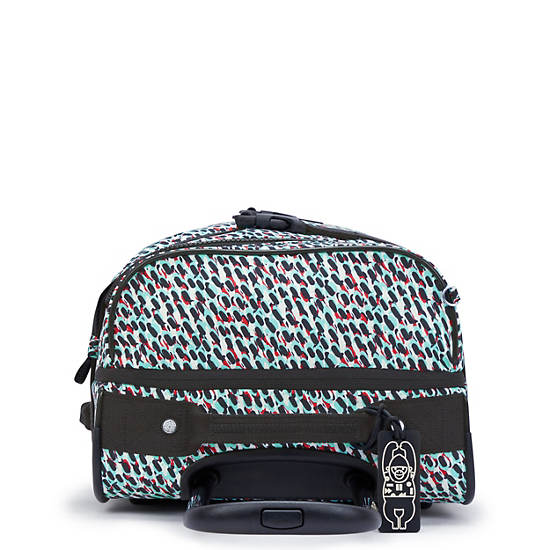 Aviana Small Printed Rolling Carry-On Duffle Bag, Abstract Print, large