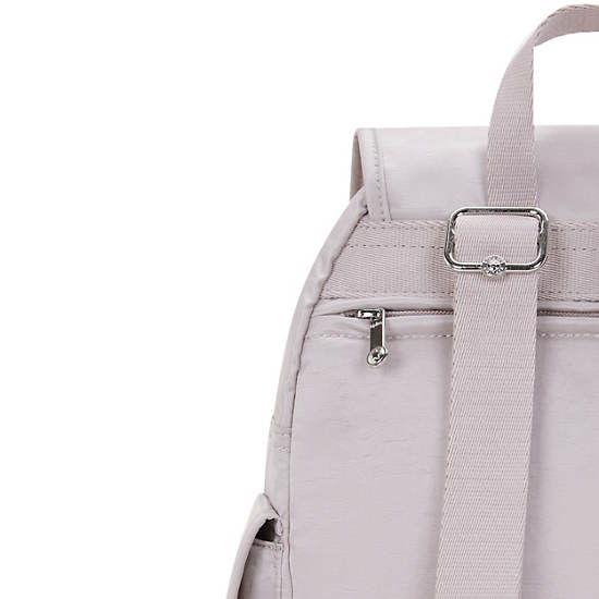 City Pack Small Backpack, Gleam Silver, large