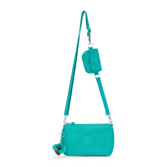 Evelyna 3-in-1 Crossbody Bag, Peacock Teal, large