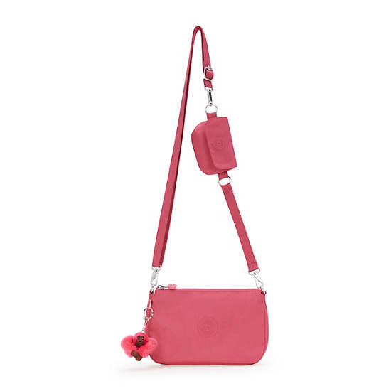 Evelyna 3-in-1 Crossbody Bag, Bubble Pop Pink, large