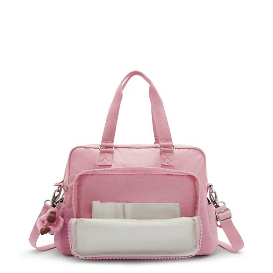 Alanna Diaper Bag, Soft Blush, large