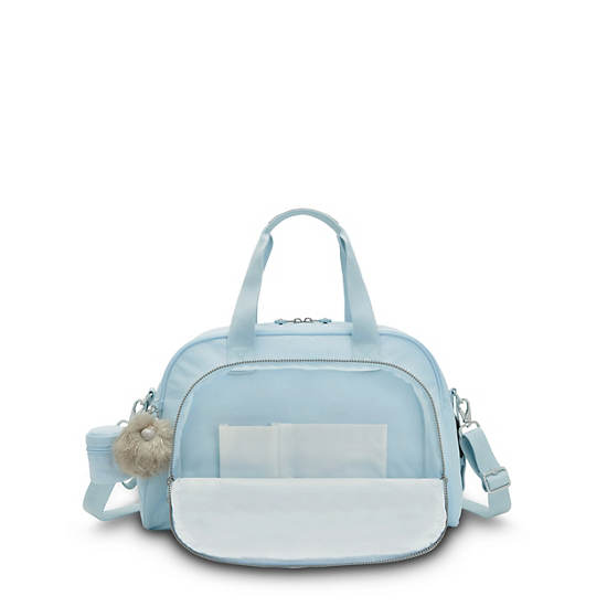 Camama Diaper Bag, Bridal Blue, large