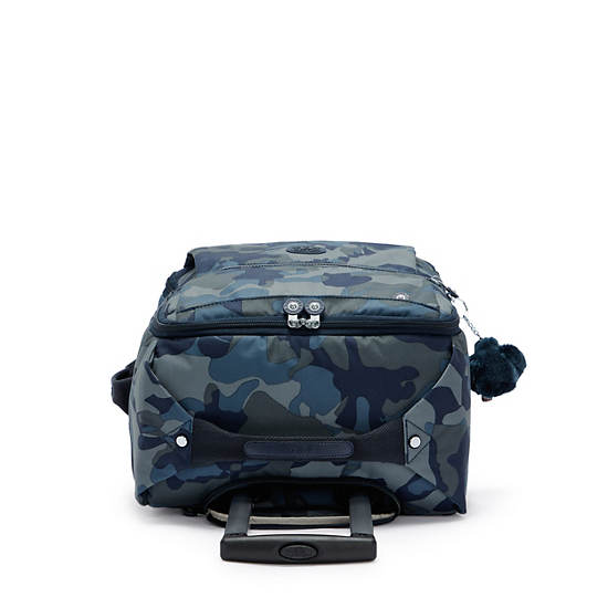 Darcey Small Printed Carry-On Rolling Luggage, Cool Camo, large