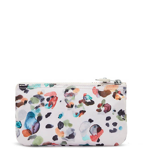 Creativity Large Printed Pouch, Softly Spots, large