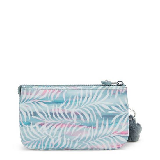 Creativity Large Printed Pouch, Palm Tree Leaves, large