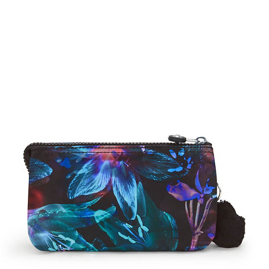 Creativity Large Printed Pouch, Spectral Orchid, large