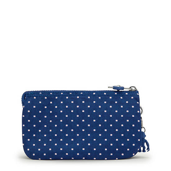 Creativity Large Printed Pouch, Brave Blue, large