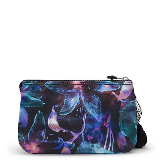 Creativity Extra Large Printed Wristlet, Spectral Orchid, large