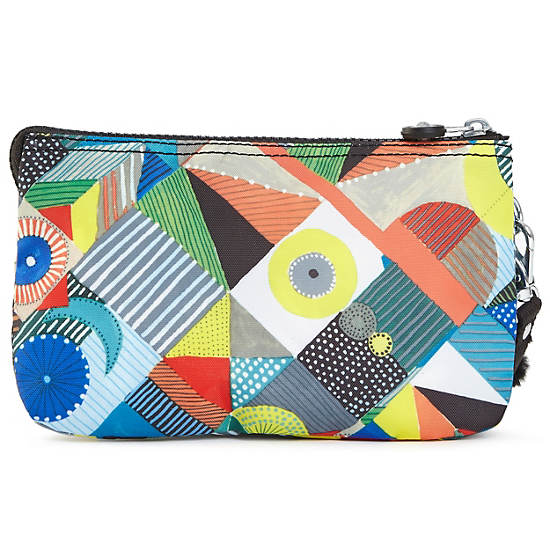 Creativity Extra Large Printed Wristlet, Tropical Bloom, large