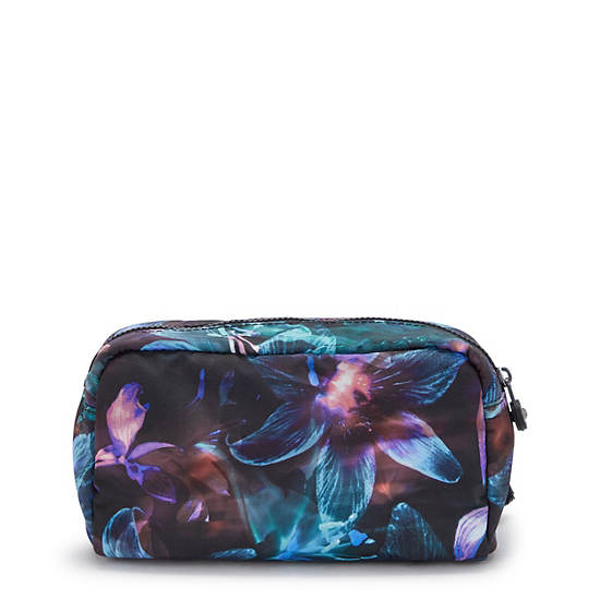 Gleam Printed Pouch, Spectral Orchid, large