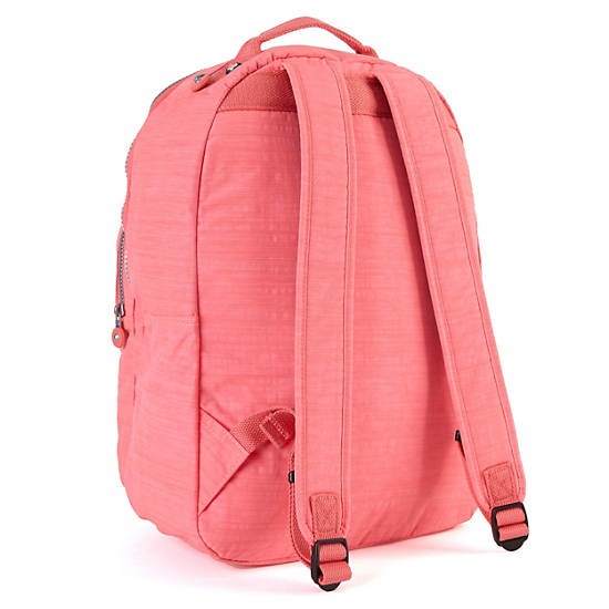 Seoul Large Laptop Backpack, Blooming Pink, large