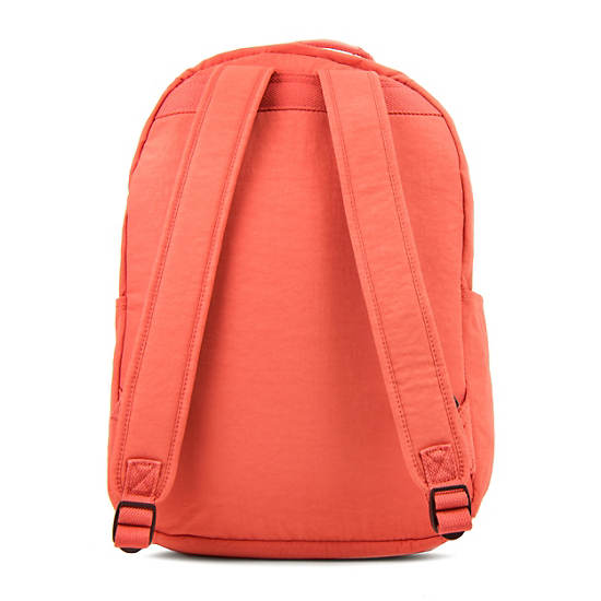 Seoul Large Laptop Backpack, LAX Orange, large