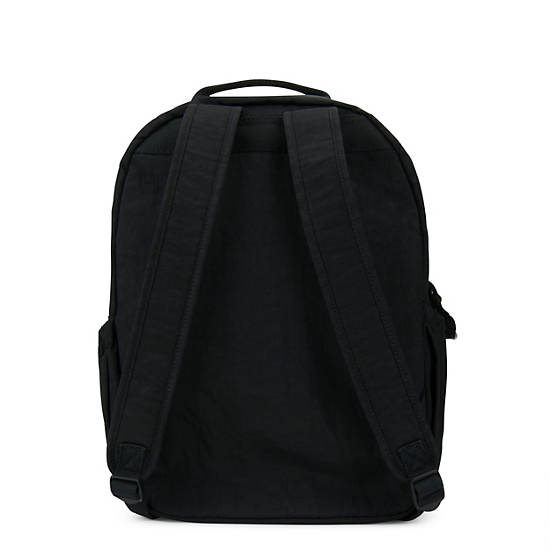Seoul Large Laptop Backpack - Black | Kipling