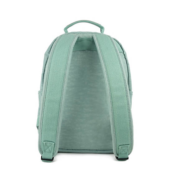 Seoul Go Small Tablet Backpack, Fern Green Block, large