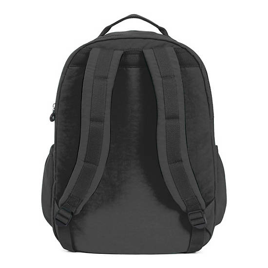 Seoul Go Extra Large 17" Laptop Backpack, Black Tonal, large