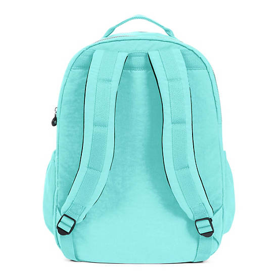 Seoul Go Extra Large 17" Laptop Backpack, Raw Blue Mix, large