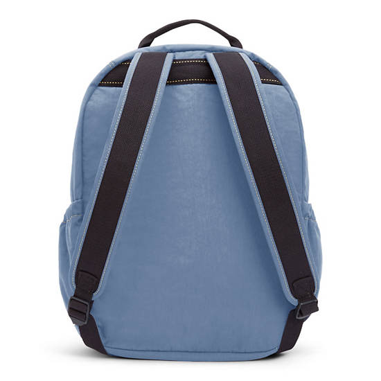 Seoul Go Vintage  Large 15" Laptop Backpack, Blue Jean, large