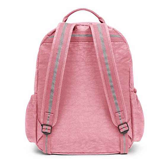 Seoul Go Large Light Up 15" Laptop Backpack, Wishful Pink, large