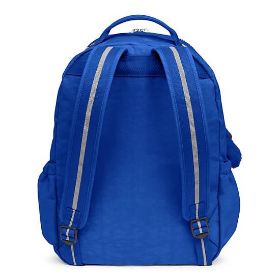 Seoul Go Large Reflective 15" Laptop Backpack, Delicate Blue, large