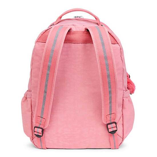 Seoul Go Large Reflective 15" Laptop Backpack, Flash Pink Chain, large