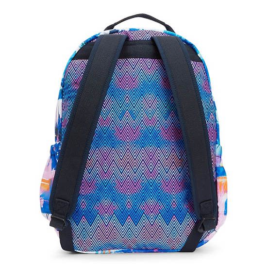 Seoul Go Large 15" Laptop Backpack, Rainbow Palm, large Seoul Go Large 15" Laptop Backpack, Rainbow Palm, large