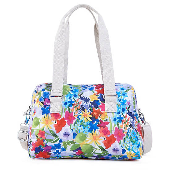 Dania Printed Handbag, Gradient Dance, large Dania Printed Handbag, Gradient Dance, large
