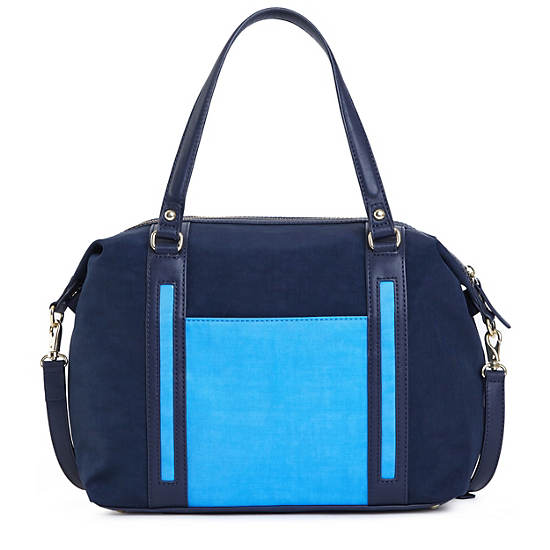 Karyn Shoulder Bag, Cosmic Blue, large