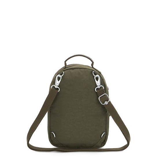Alber 3-in-1 Convertible Mini Bag Backpack, Gentle Teal, large