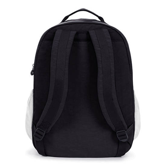 Seoul Go Large 15" Laptop Backpack, Black white Combo, large