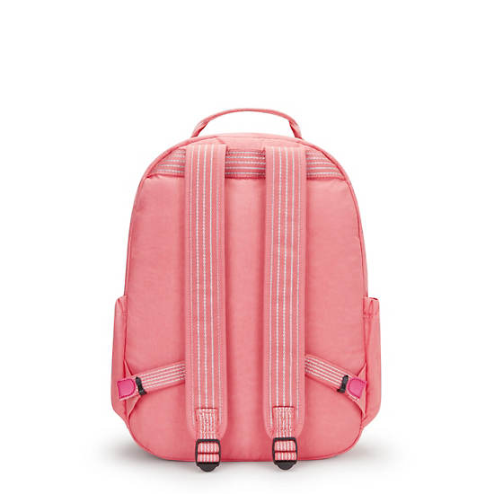 Seoul Large 15" Laptop Backpack, Joyous Pink Fun, large