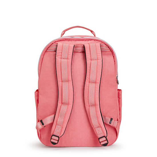 Seoul Extra Large 17" Laptop Backpack, Joyous Pink Fun, large