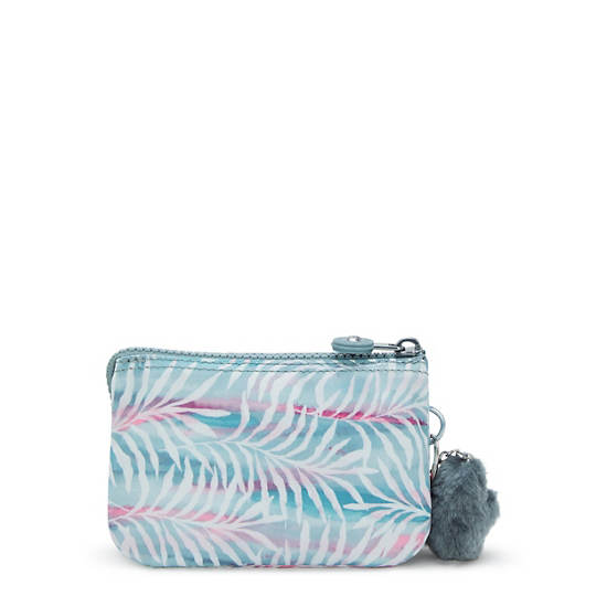 Creativity Small Printed Pouch, Palm Tree Leaves, large