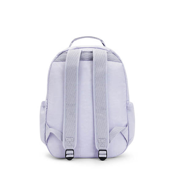 Seoul Large 15" Laptop Backpack, Glitter Pop Purple, large