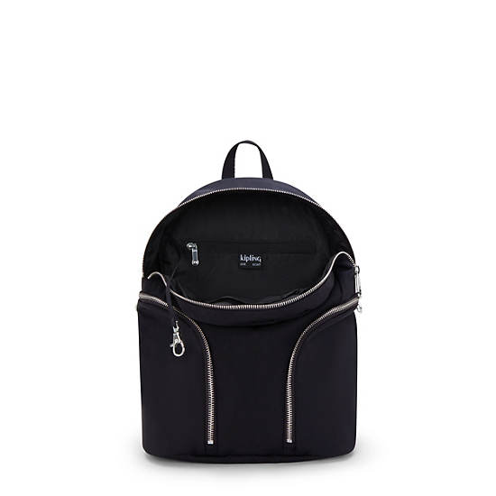 The City Small Backpack, Black Spice, large