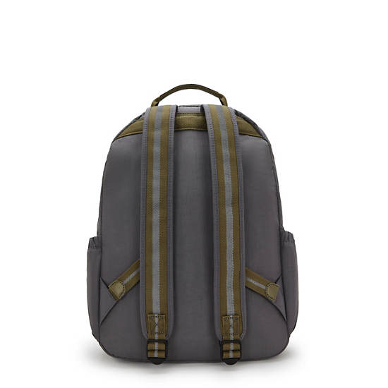 Seoul Large 15" Laptop Backpack, Back To Grey, large