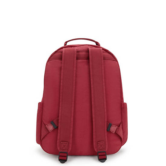 Seoul Large 15" Laptop Backpack, Funky Red, large