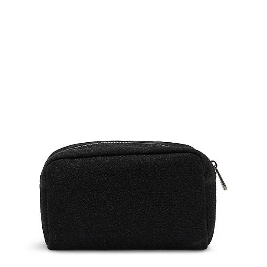 Gleam Sparkly Pouch, Going Out Black, large